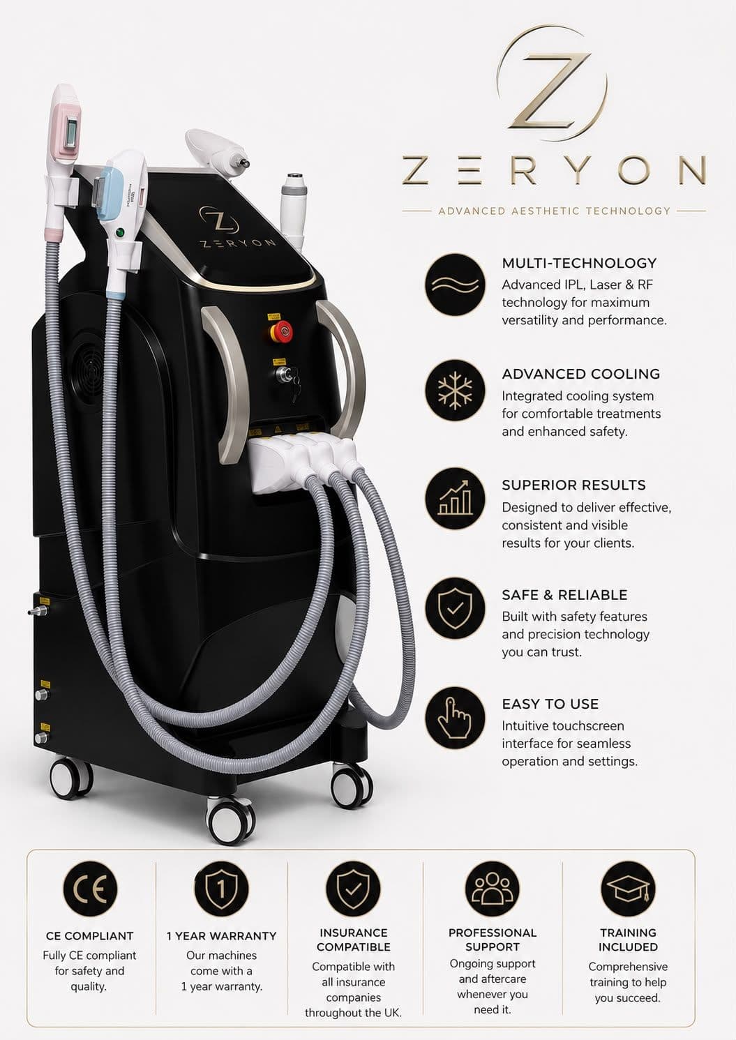 4-IN-1 IPL + SHR Multifunctional Aesthetic System